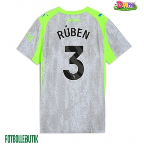 Manchester City Ruben Dias #3 Tredje Tröja Kvinnor 2025-26 Kortärmad